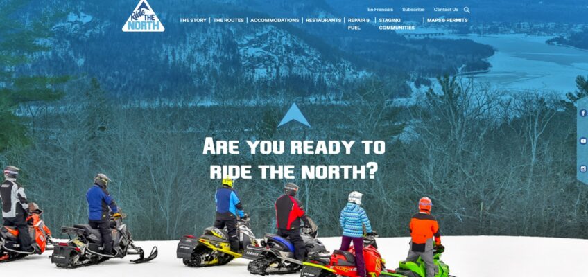 Ride the North Website